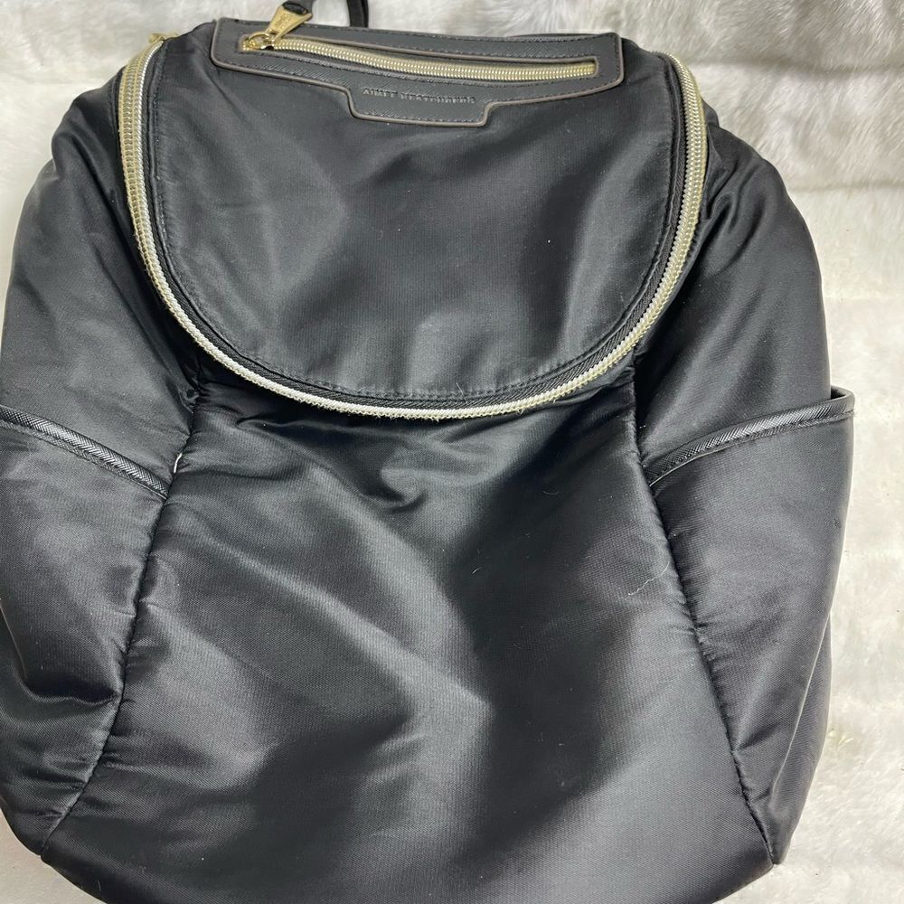 Aimee Kestenberg large Nylon bucket shape backpack with gold tone hardwares - Picture 12 of 12